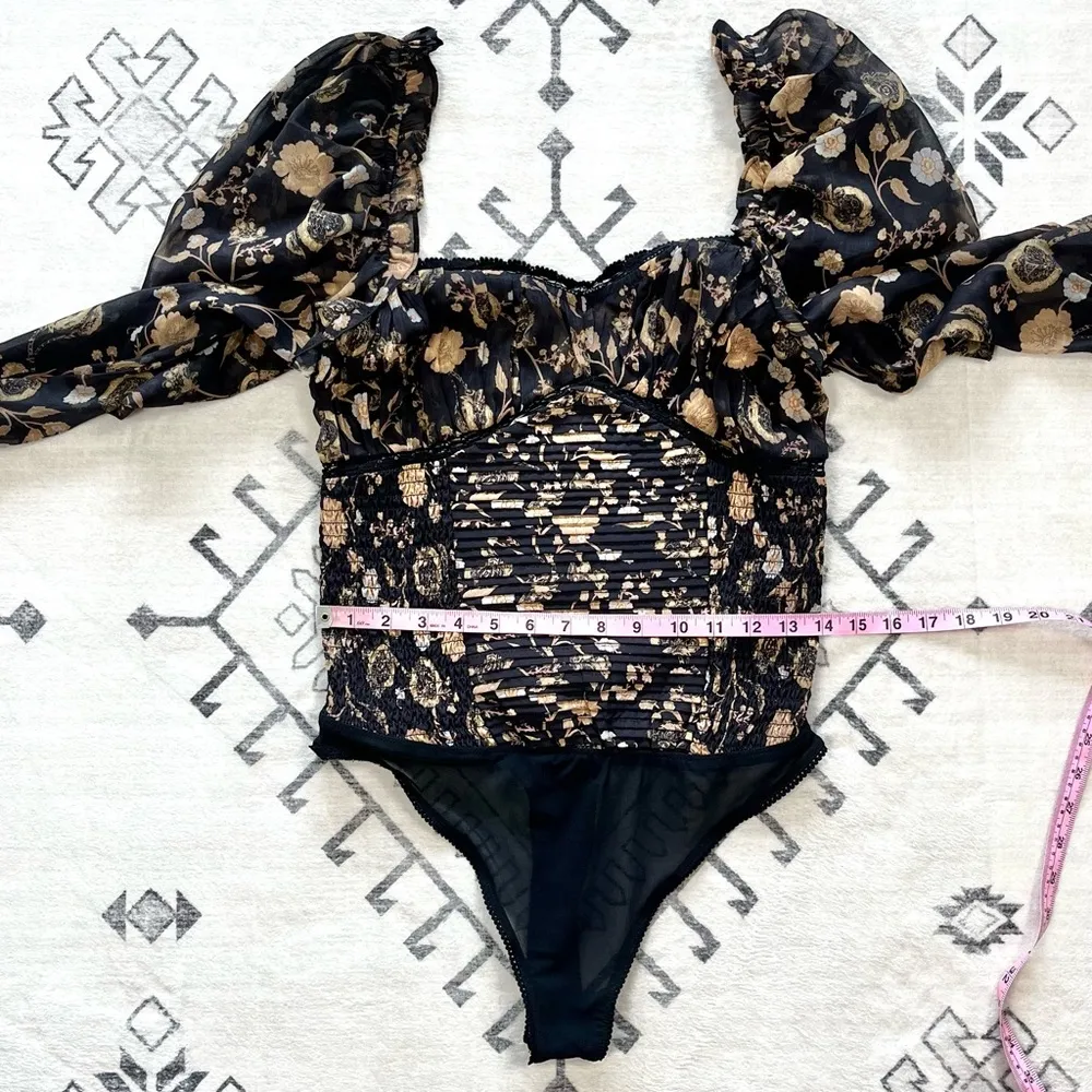 Brunch Date Bodysuit in Black Combo Medium - Image 8