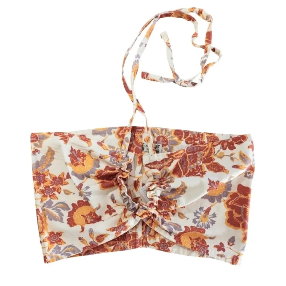 Free People Intimately Summer Love Convertible Bandeau Tie Bralette Top Medium M - Image 2