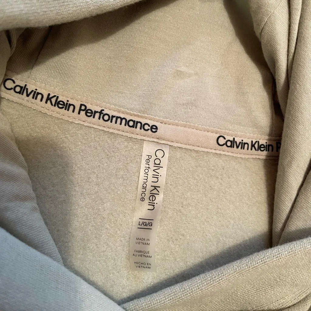 Calvin Klein Performance Light green Hoodie, size L - Image 5