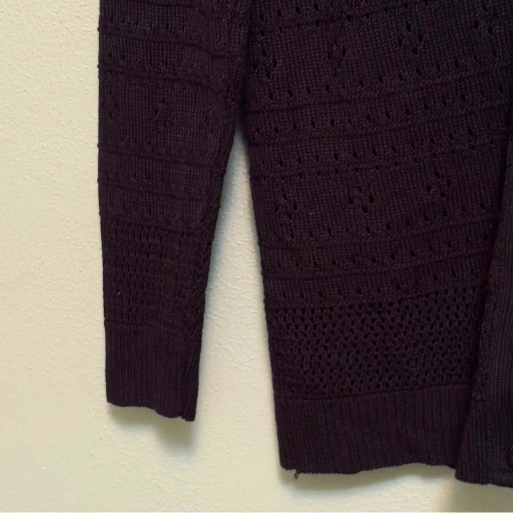 Vtg Women's Black Button - Image 3