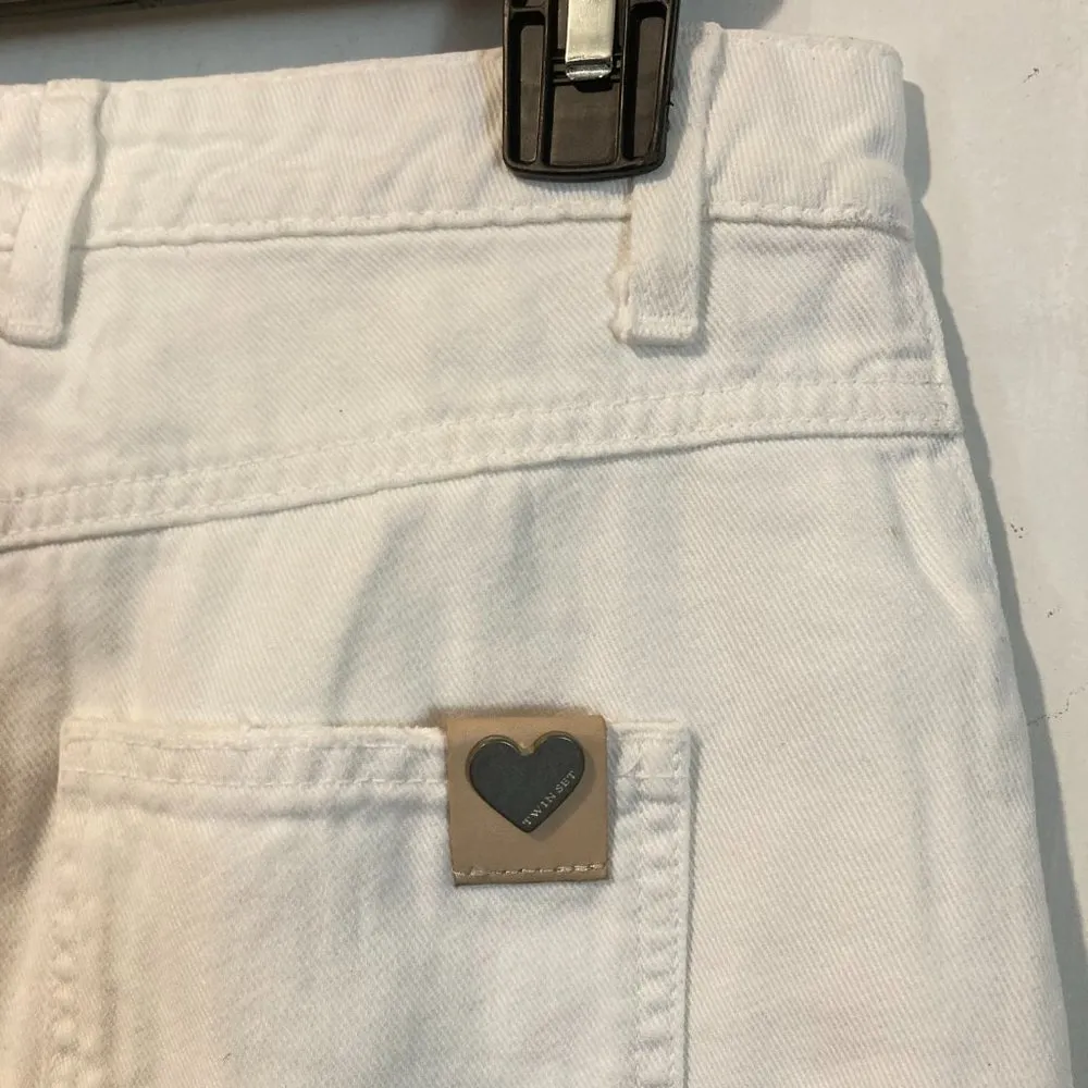 NEW Twin Set women's size 25 embellished "8388" soft - Image 6