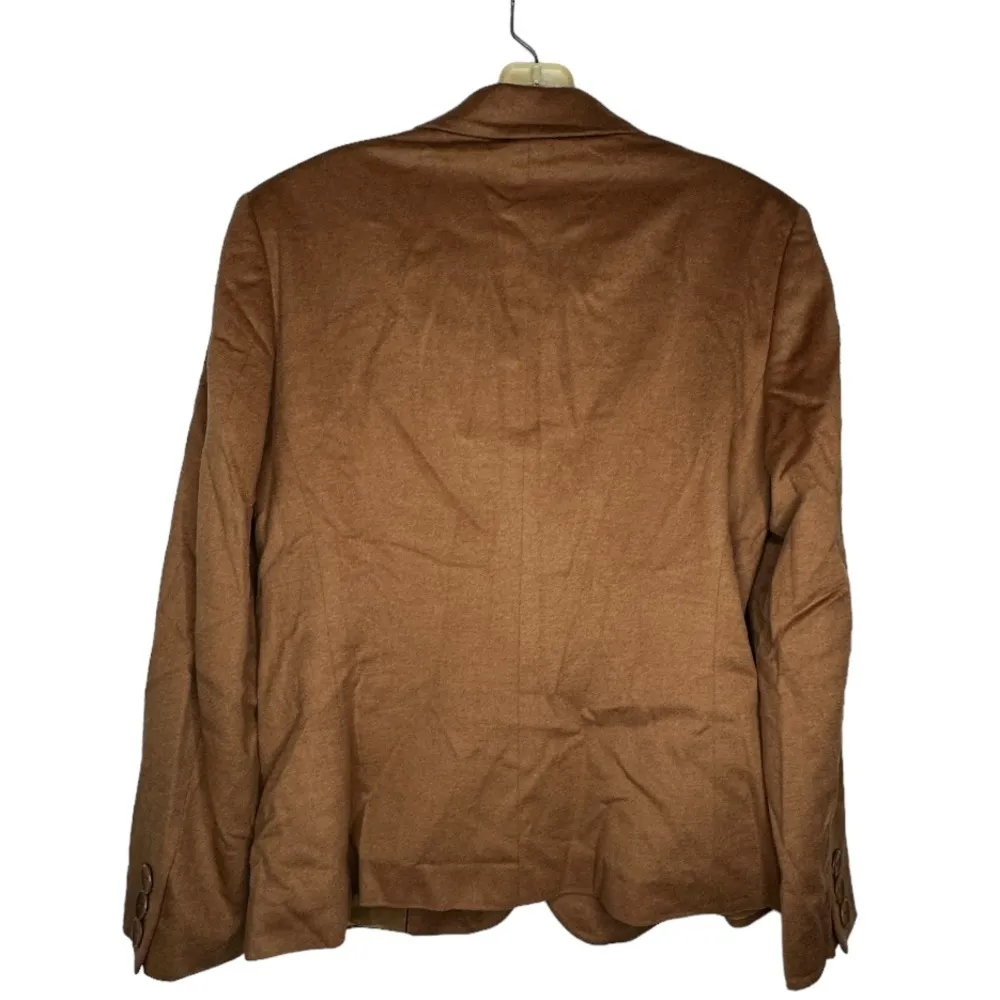 Vintage Zanella‎ Made in Italy Blazer Brown Size 10 - Image 4