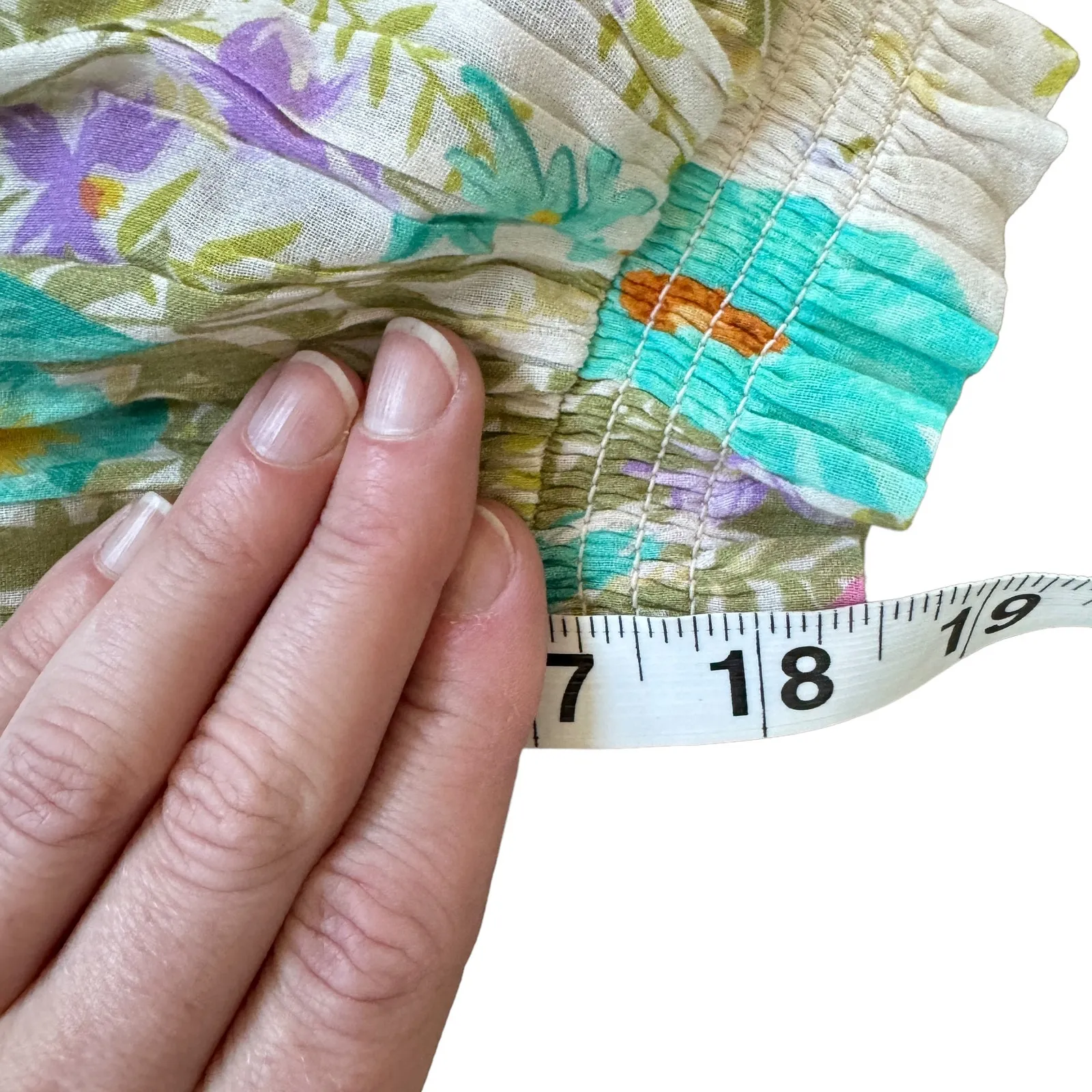 Spell Cream Floral Mini Dress - Image 13