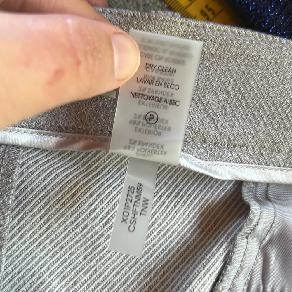 Calvin Klein Light Gray Dress Pants - Image 9