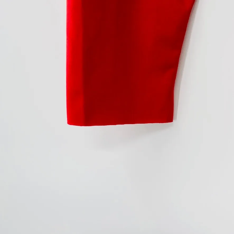 NEW Good American Low Down Bodysuit Red Black Net Accent Sz 5 US XXL Minimalist - Image 12