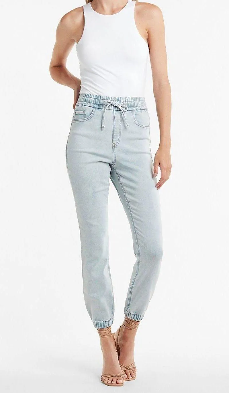 NWT  High Waisted Joggers Jeans 00 - Image 3