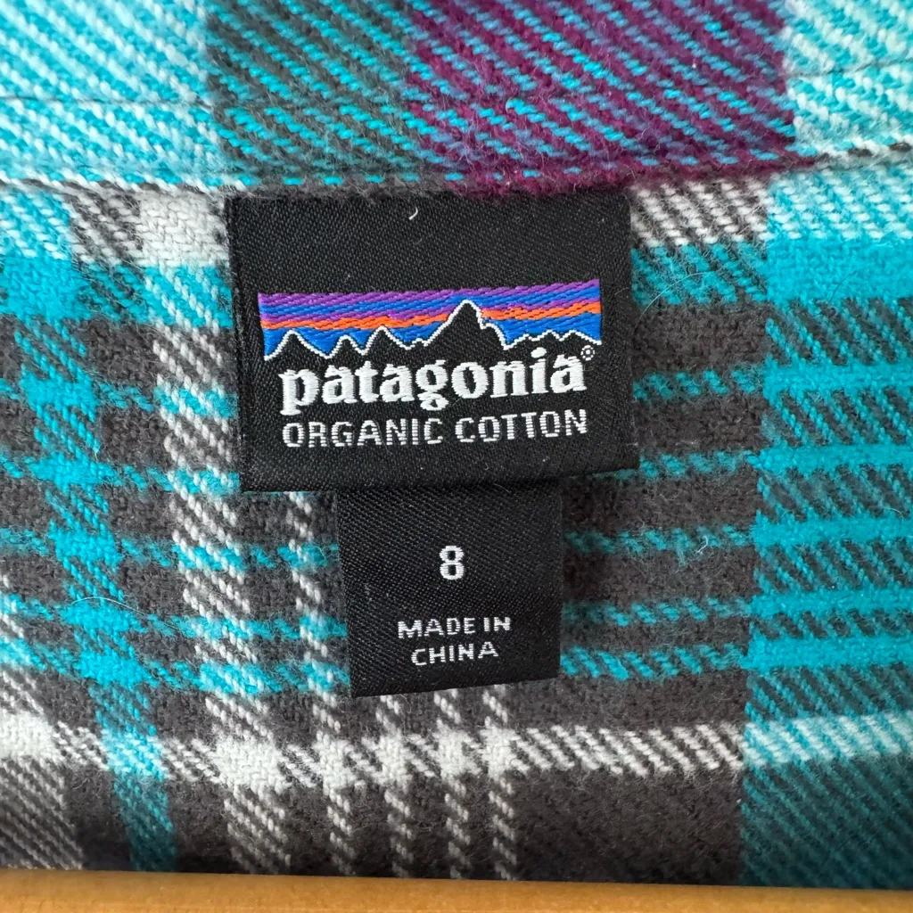 • Patagonia • W’s Flannel Size 8 - Image 3