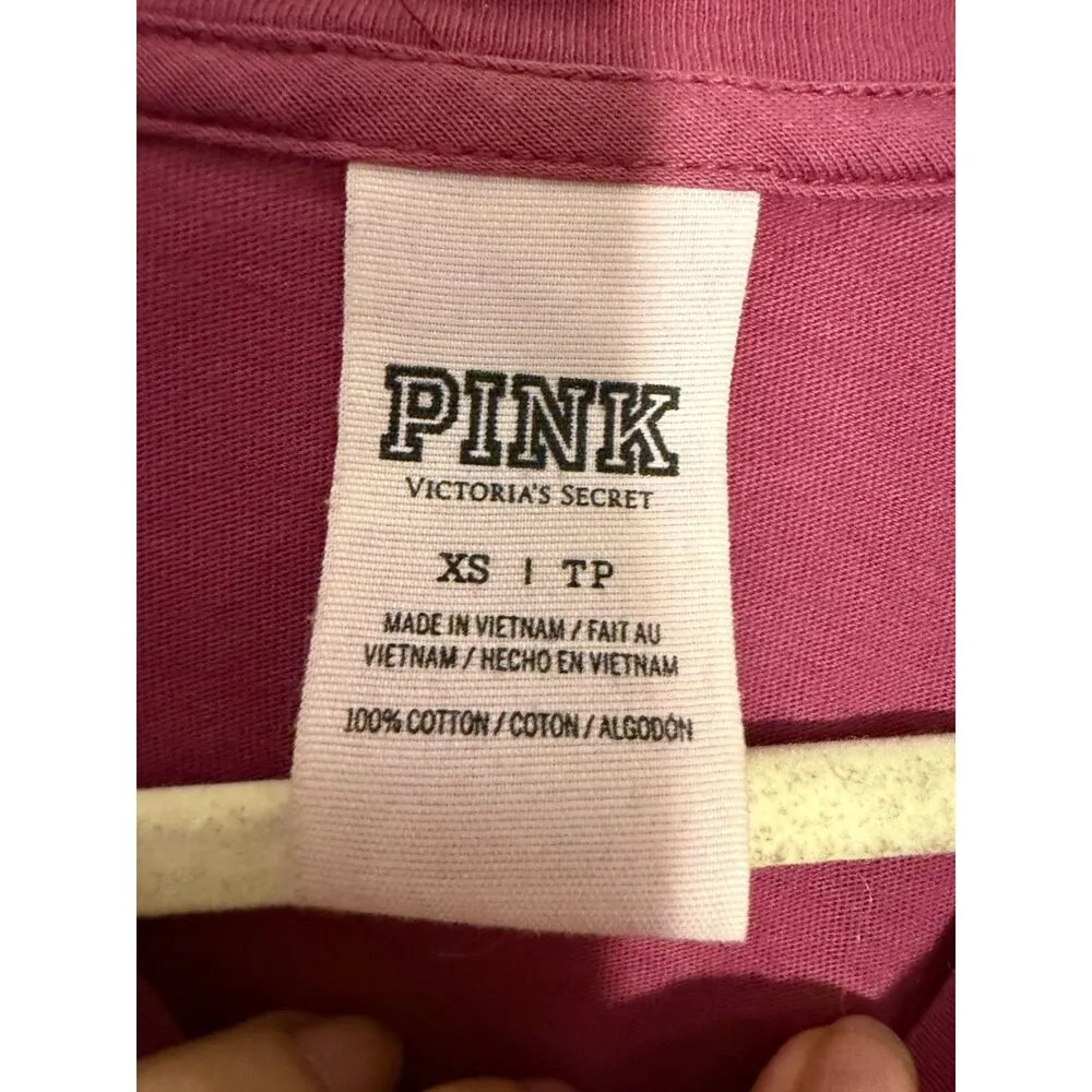 Victoria's Secret PINK Dog Logo Long Sleeve T Shirt - Image 3