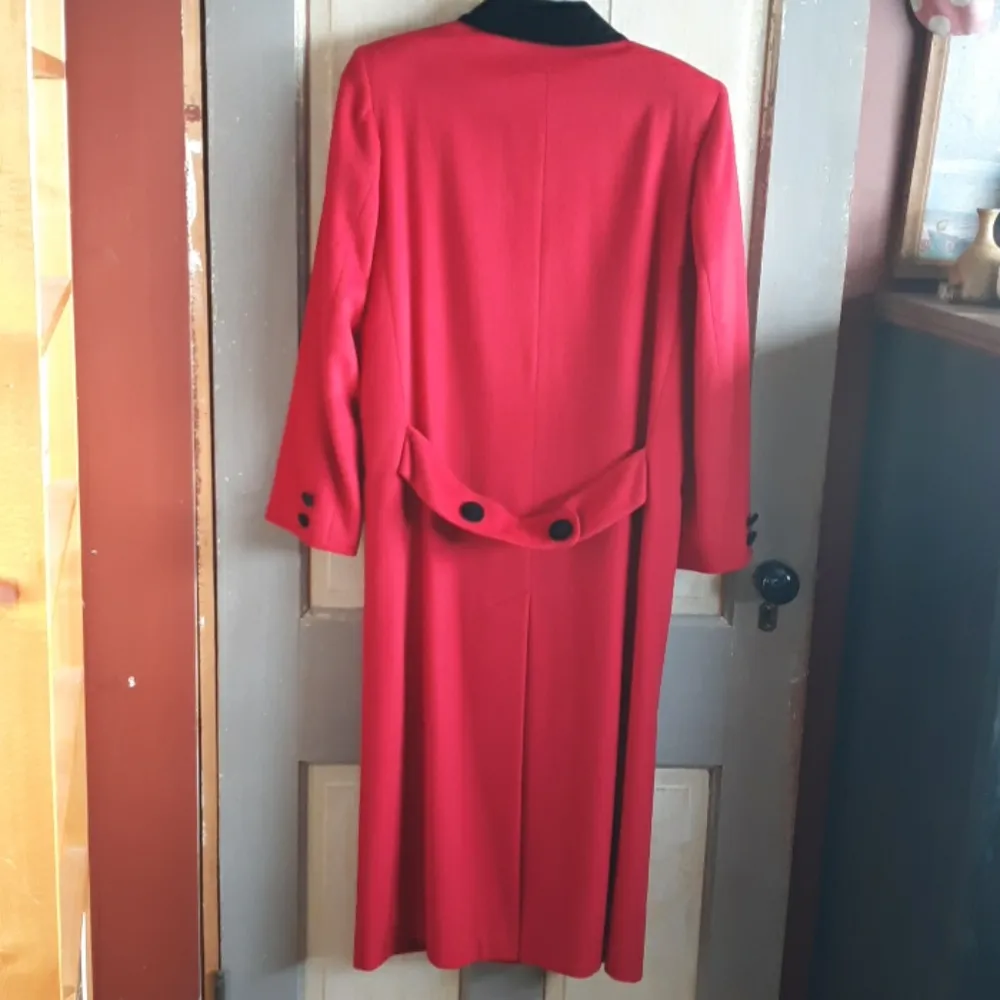 Charter Club Wool Coat Red - Image 4