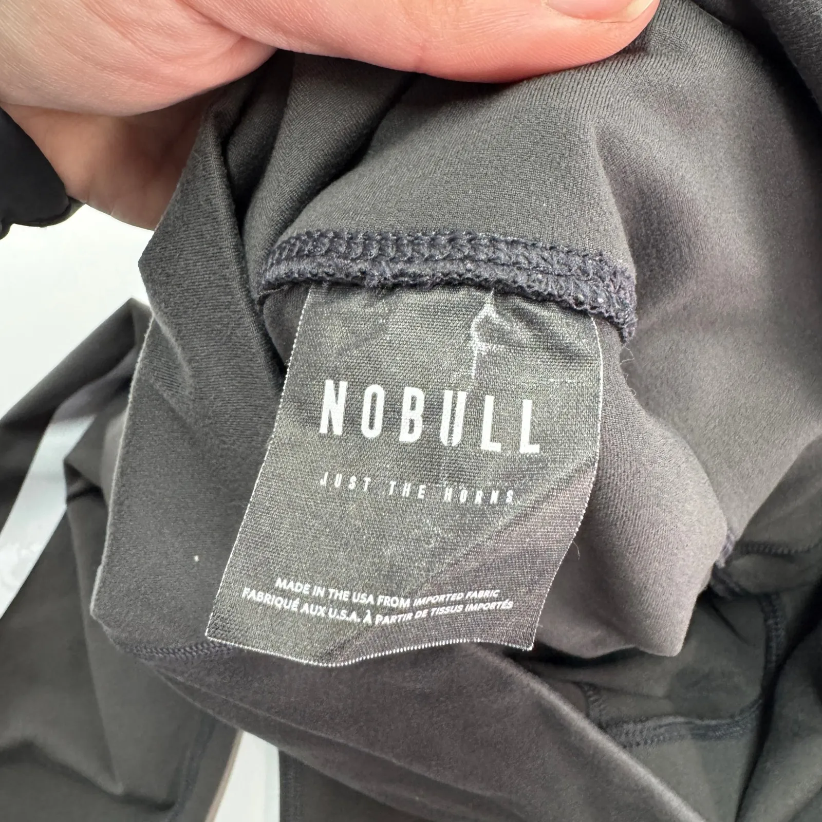 NOBULL Leggings Womens Medium Gray Athleisure Cropped Athletic Workout - Image 4