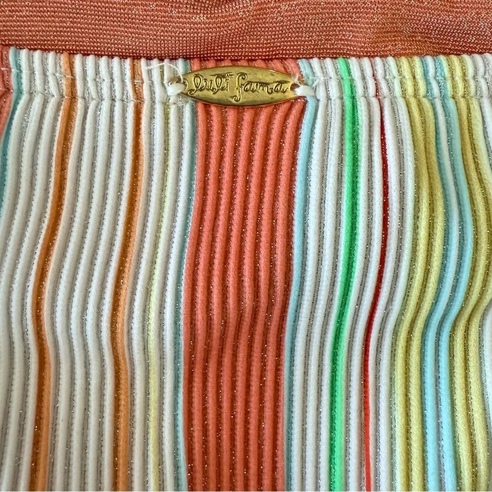 Luli Fama Playtime Bikini Bottom‎ Size Large EUC Full Coverage - Image 4