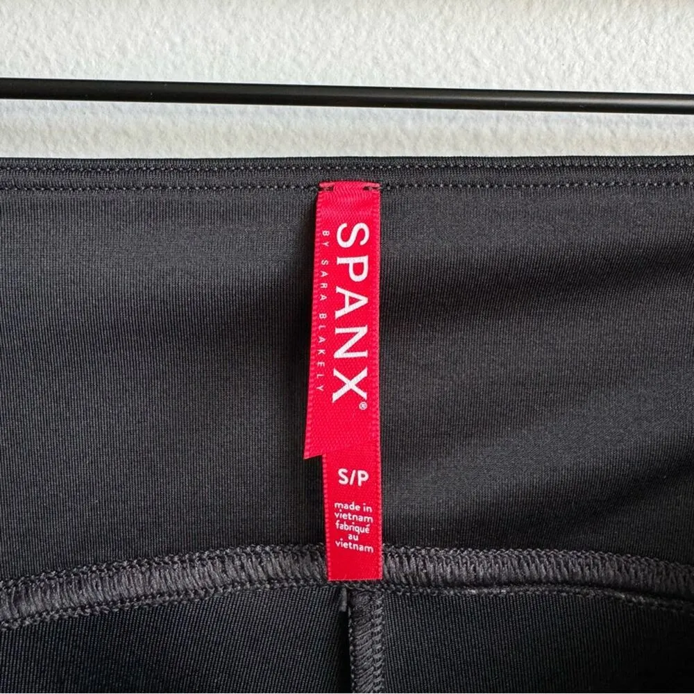 NEW SPANX Faux Leather Leggings S - Image 11