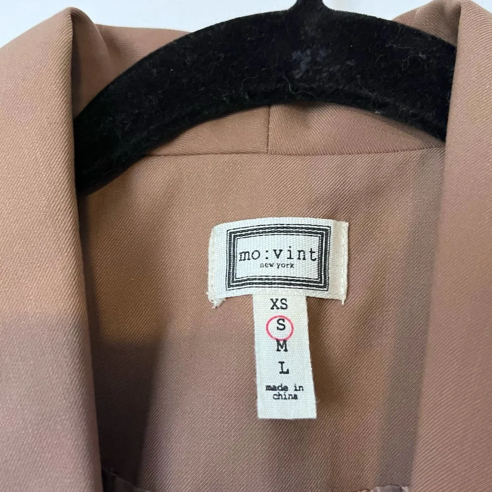 mo:vint Long Line Blazer - Image 4