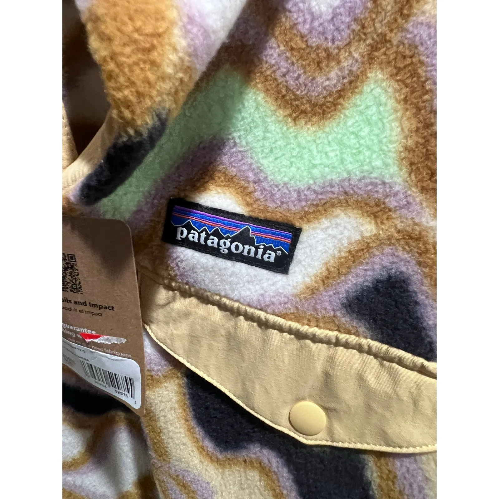 Patagonia  Women’s Lightweight Synchilla Snap-T Pullover – Size Small – NWT - Image 3