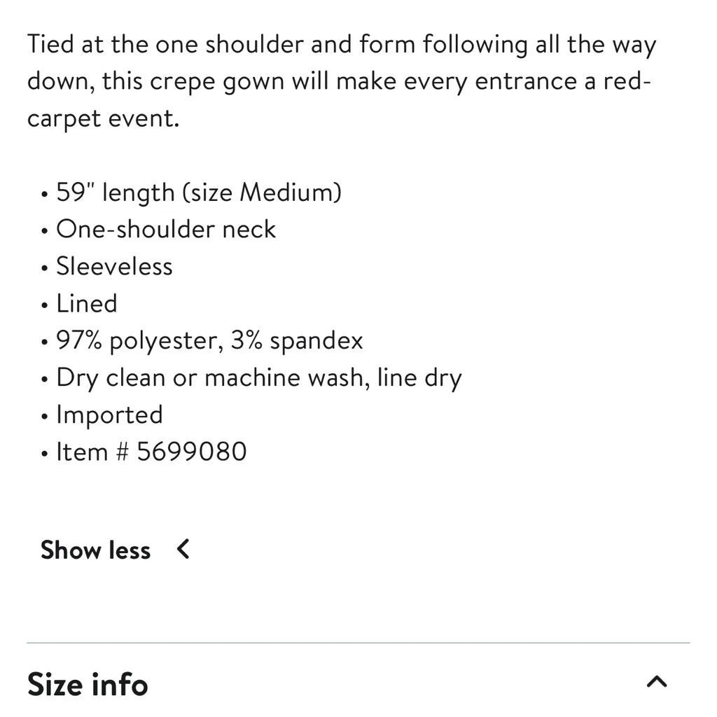 $248 Dress The Population • One Shoulder Cape Gown • Georgina • Color Pine • XS - Image 7