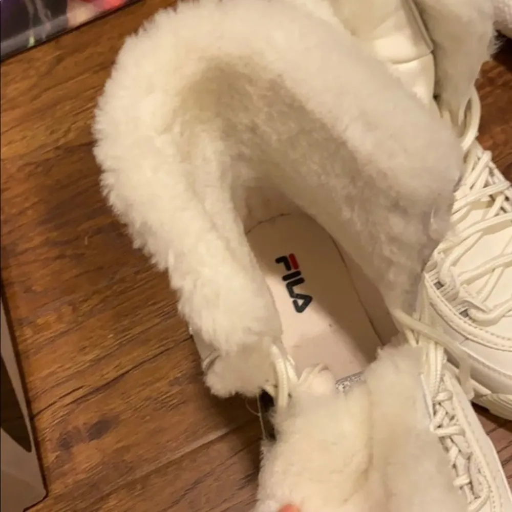 Fila shearling boot sneakers. 7 - Image 14