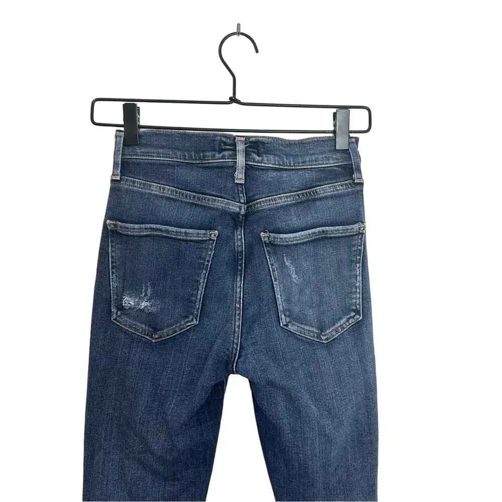 Agolde Sophie High Rise Skinny Jean Kansas City Distressed size 24 - Image 5