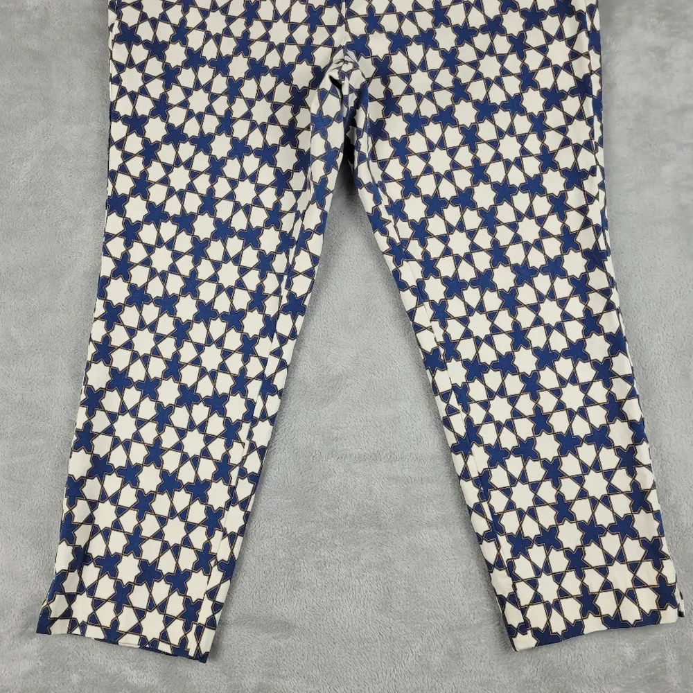 Soft Surroundings Pants Superla Stretch Pull On Mosaic Skinny Petite Size LARGE - Image 3