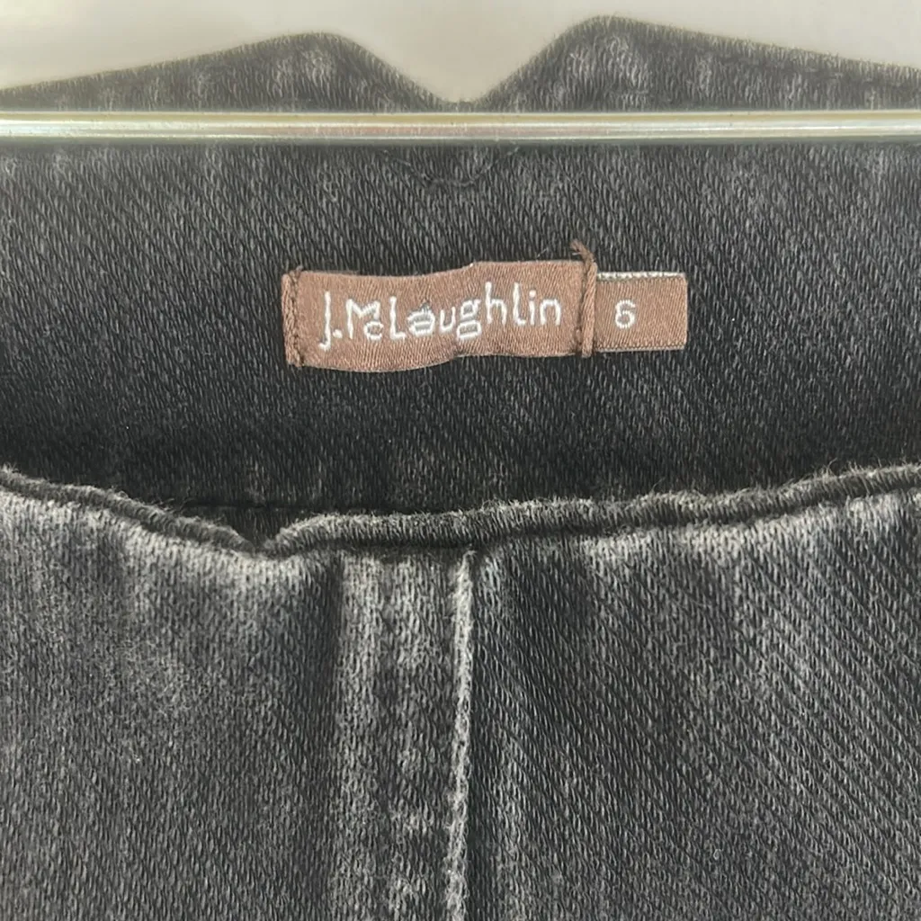 J. Mclaughlin Hastings Black Denim Sailor Jeans - Image 9