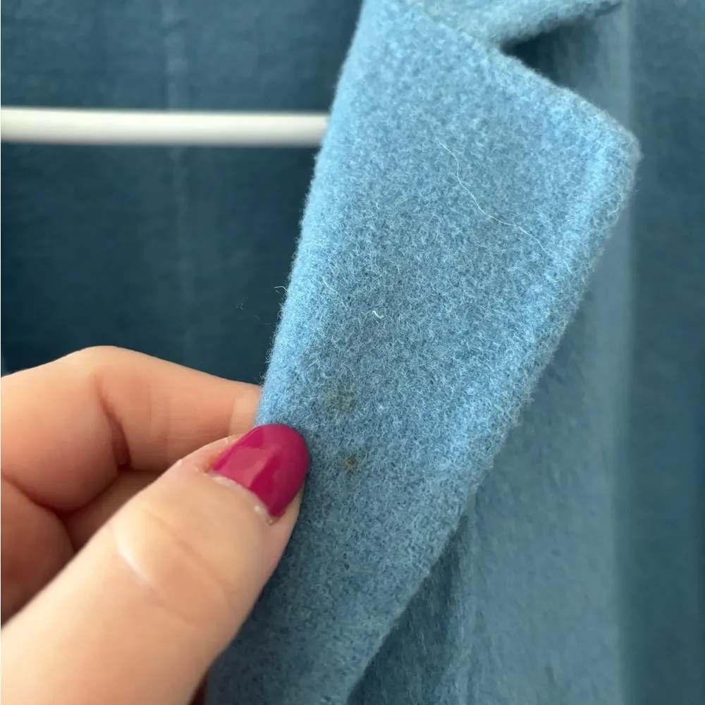 Light Blue Wool Blazer - Image 5