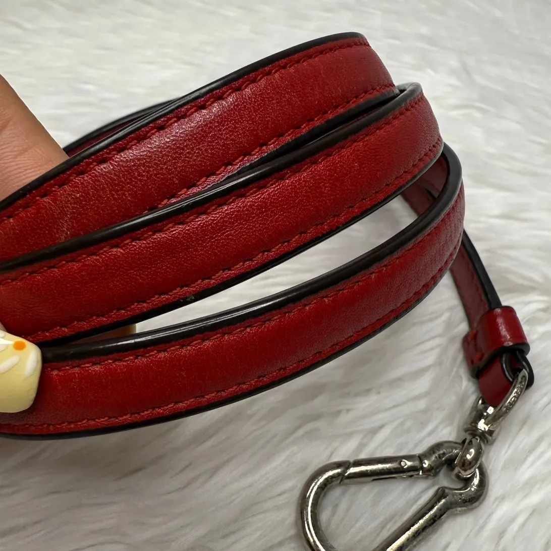 Coach  Red Silver Replacement Shoulder Strap - Image 6