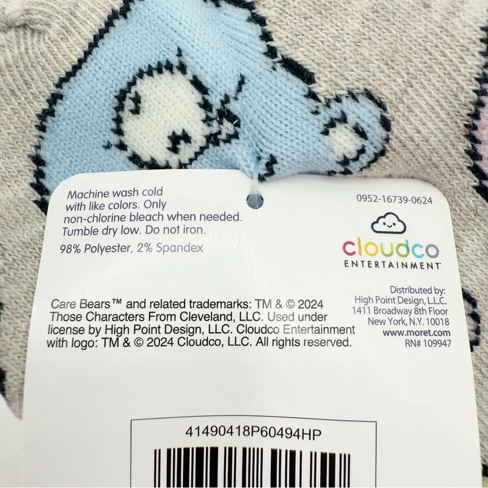 Care Bears Womens No Show Socks Retro 90s Pastel Colorful Fun Novelty Gift Pink - Image 9