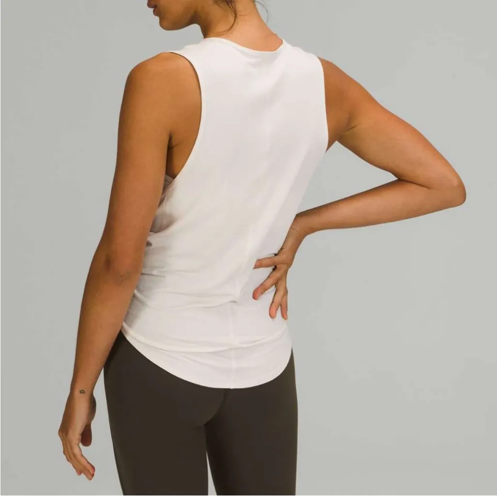 Lululemon Flow Y 2-1 Yoga Tank Top size 4 - Image 2