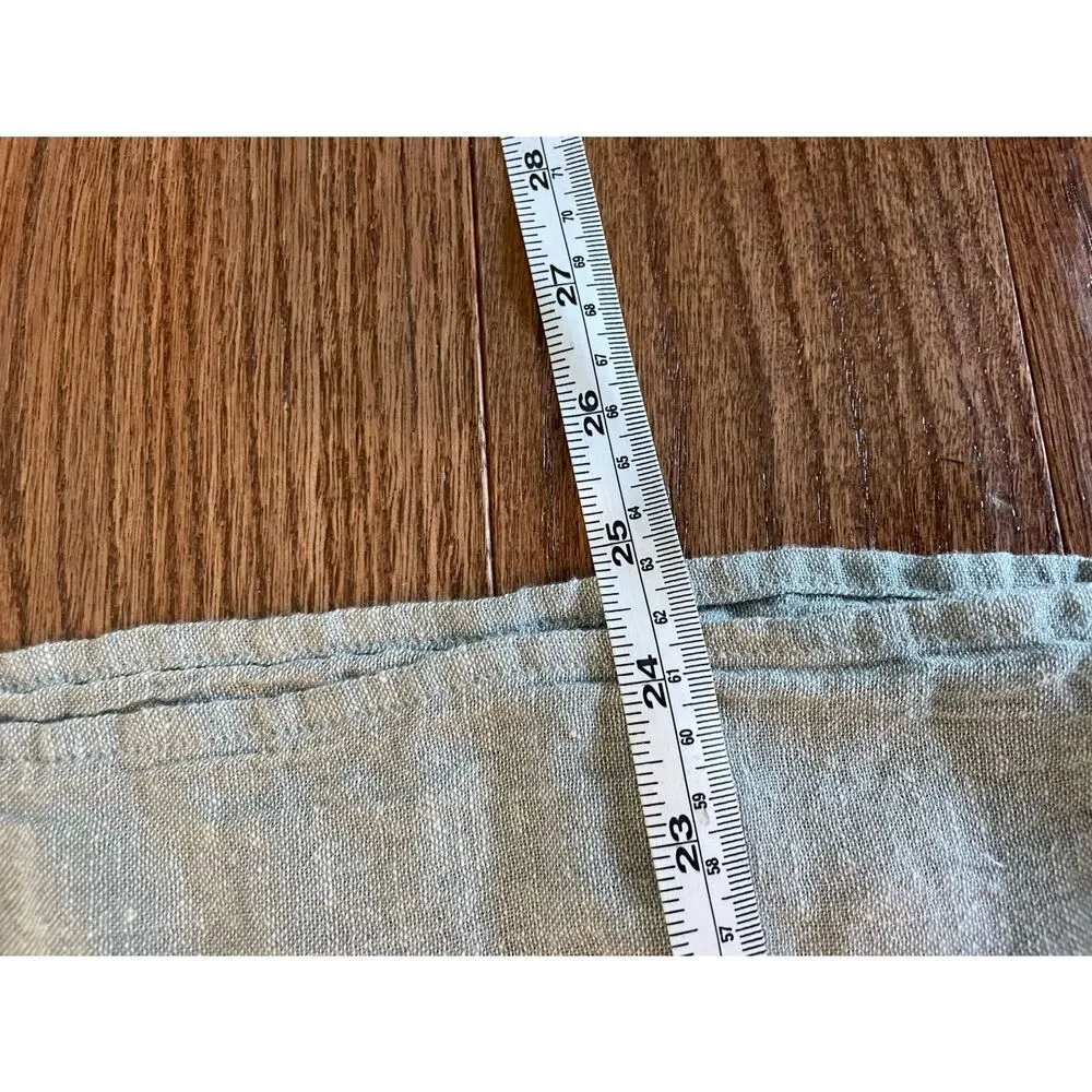 Sonoma linen blend striped peasant top size large - Image 8