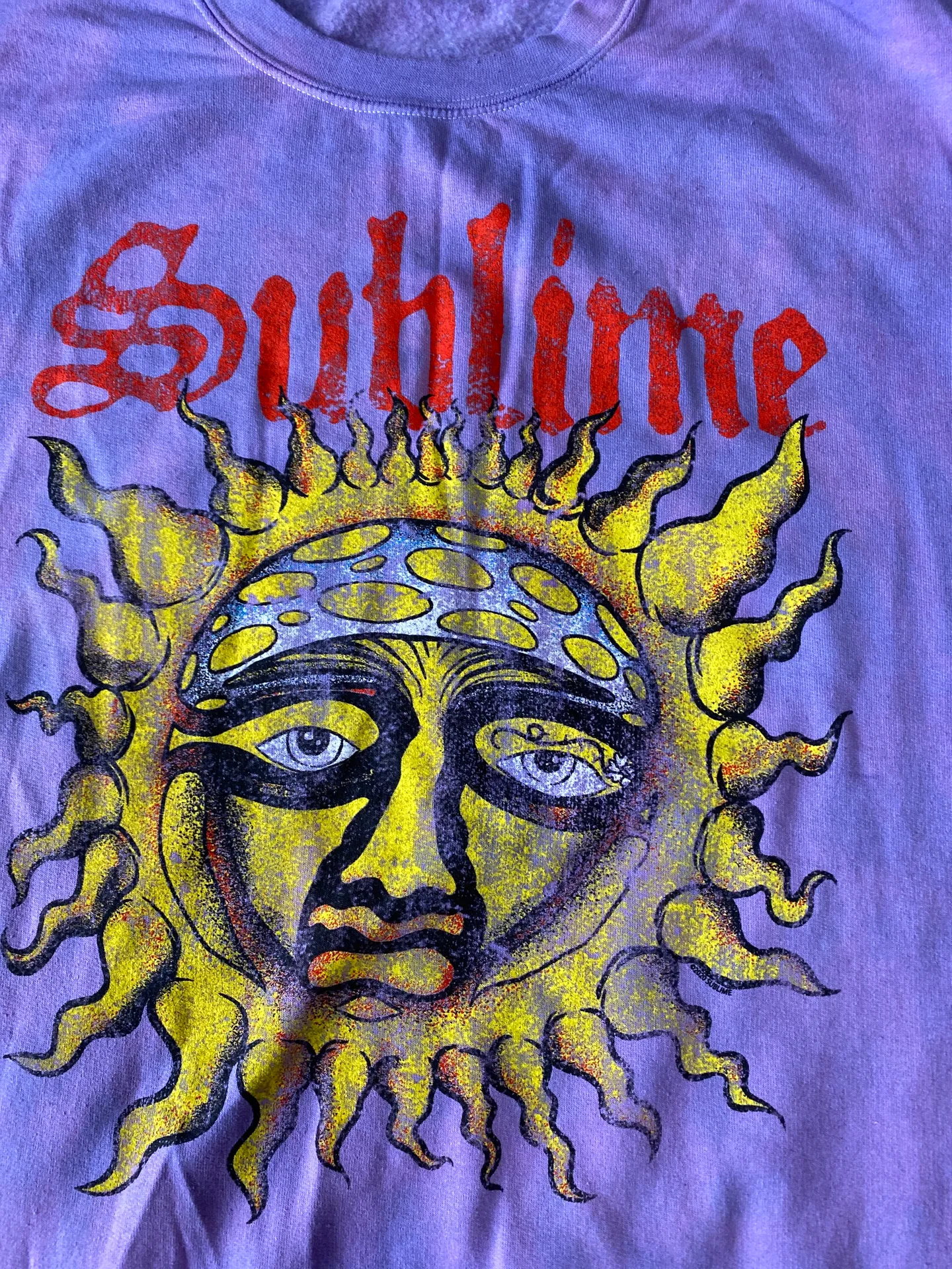 Urban Outfitters Purple Tie Dye Sweatshirt Oversize L/XL - Image 4