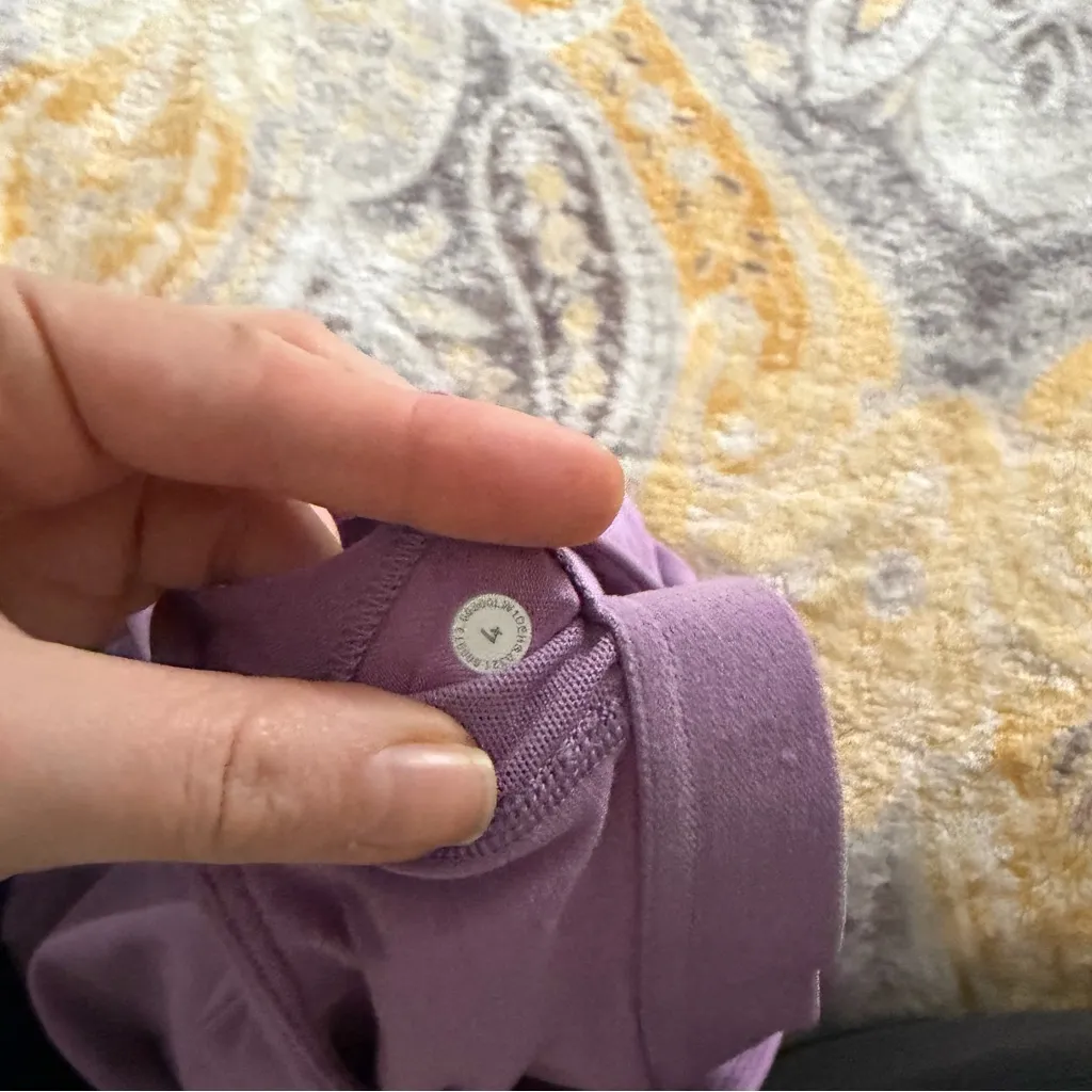 Lululemon Nulu Twist-Back Yoga Tank Top Light Support C/D Cups
Wisteria Purple 4 - Image 6