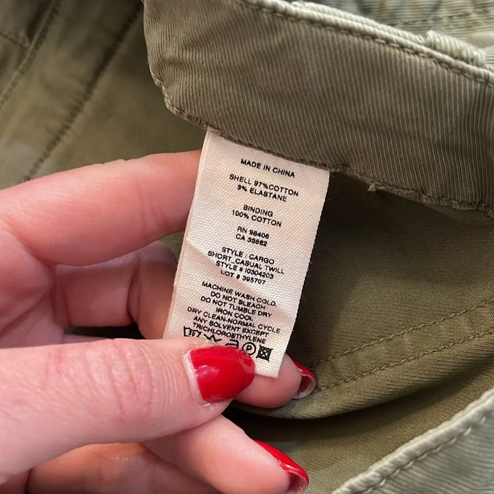 Theory  Green Shorts - Image 5