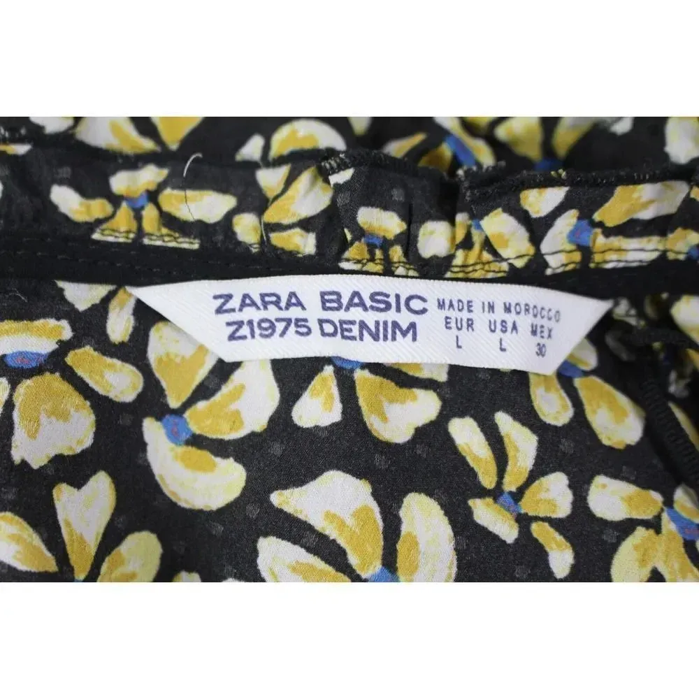 ladies summer ZARA BASIC Dress size L - Image 8