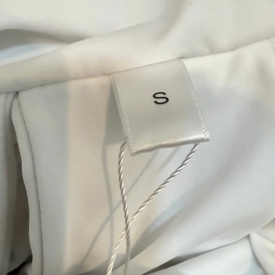 CHYRII small cutout lace up high cut one piece swimsuit monokini SW 2923 White - Image 2