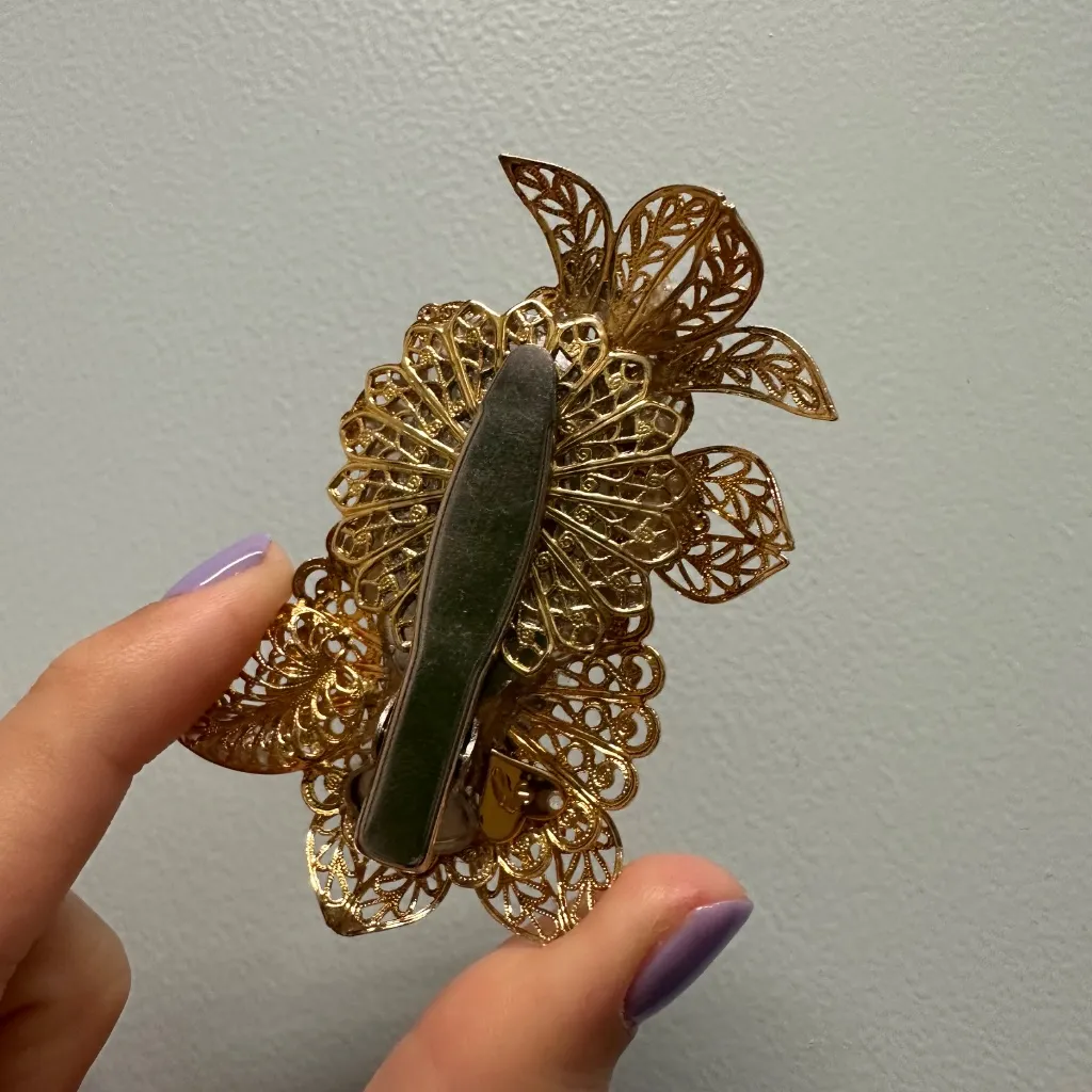 Sara Gabriel Daphney Hair Clip Gold - Image 4