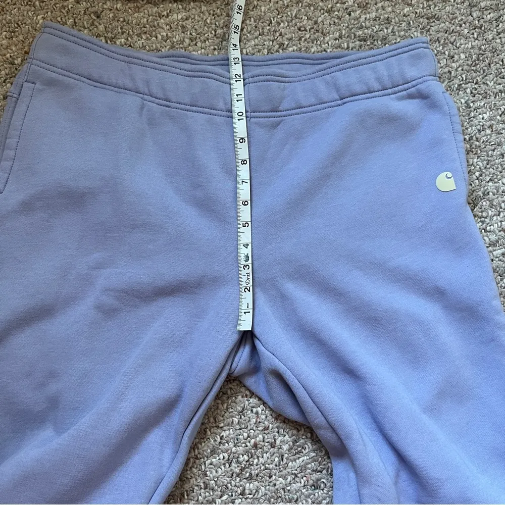 Carhartt Women's Fleece Joggers  Relaxed Fit Pants XL 16-18 Light Purple Lilac - Image 2