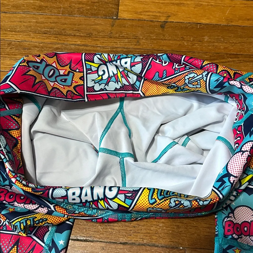 Constantly Varied Gear CVG Knockout Capri Leggings, Medium Red - Image 3