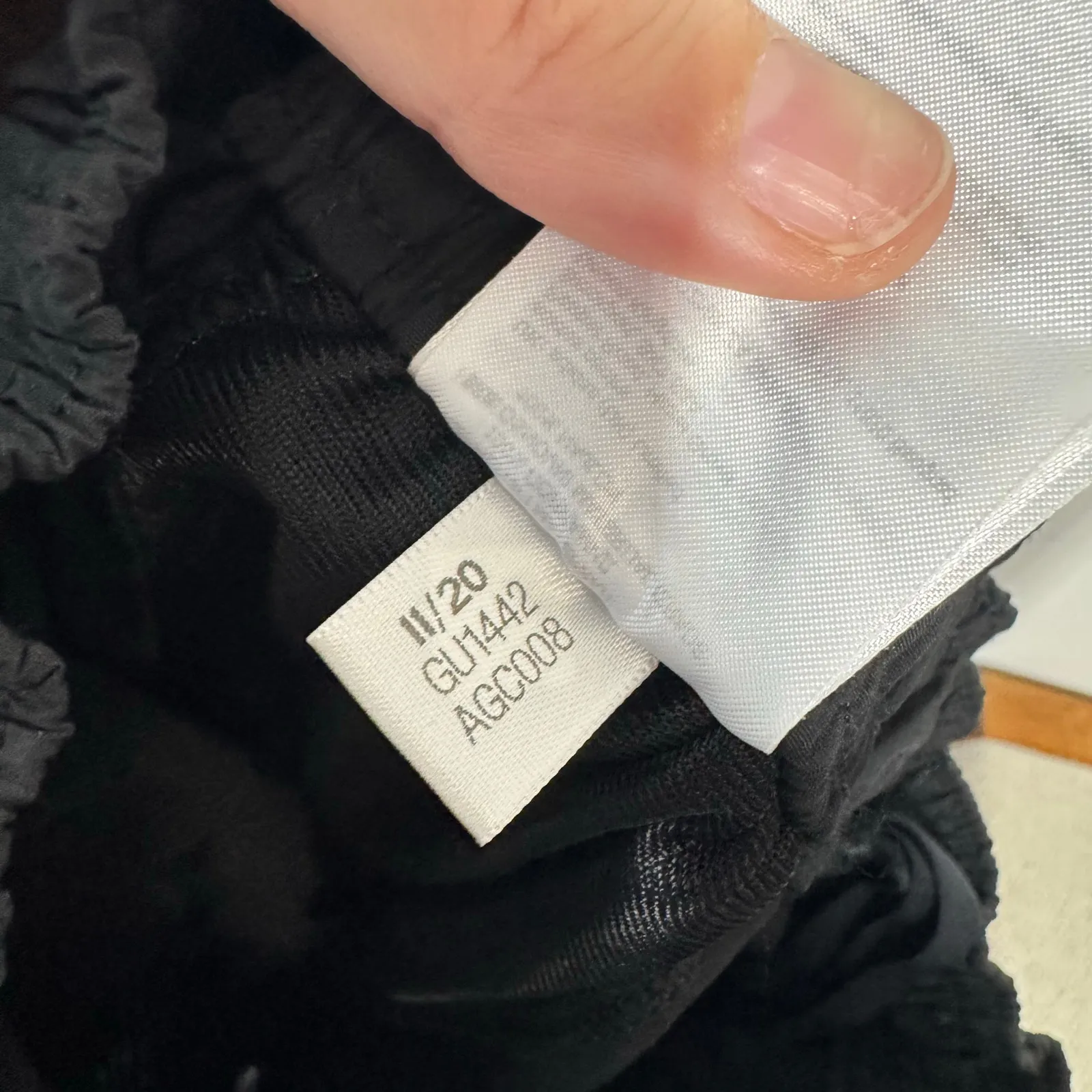 Adidas Sweatpant Women M Black White Fashion High-Waisted Woven Pant Athleisure - Image 5