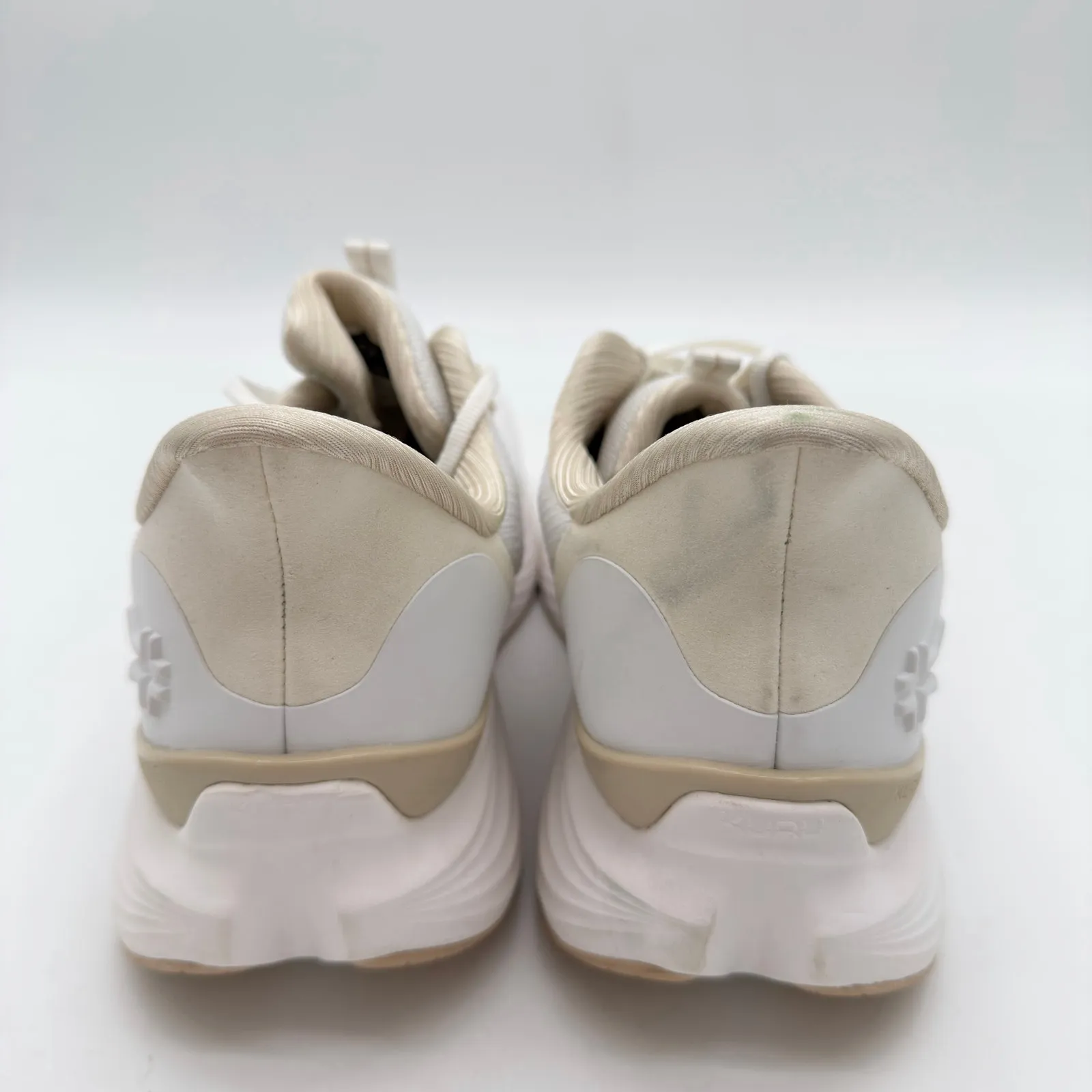 Kuru Atom 2 White Sand Sneakers Plantar Fasciitis Comfort Heel Arch Support 10.5 - Image 4