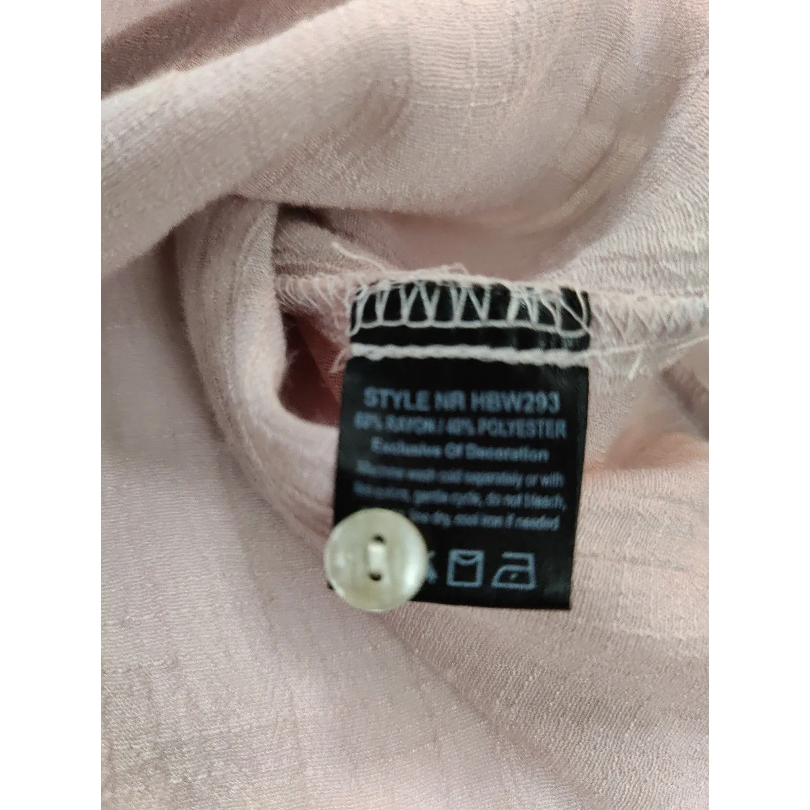 Harve Bernard Pink Blouse L Angelcore Balletcore Coquette Girl Classic Preppy - Image 8