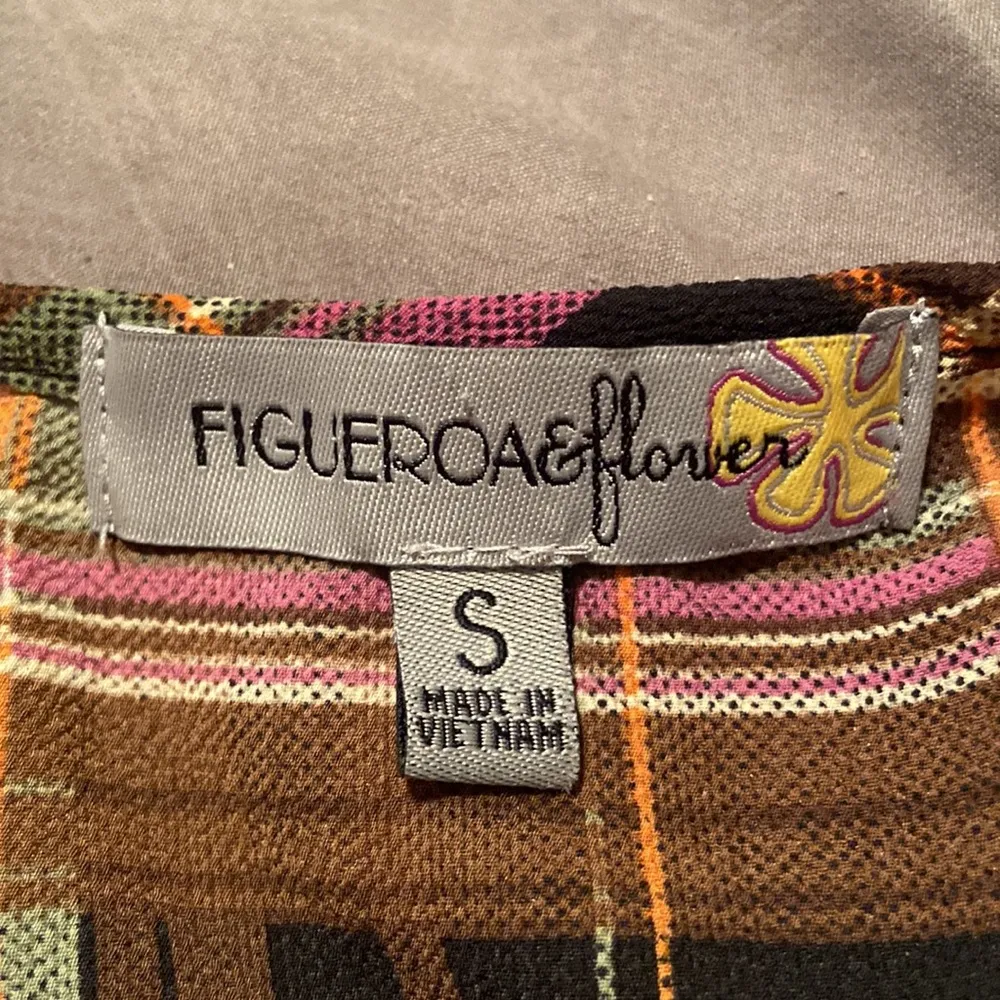 Figueroa & Flower Paisley High Low Split Seam Tunic Blouse - Image 6