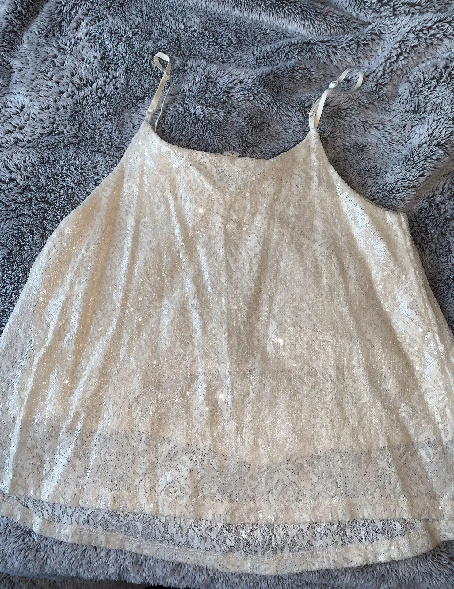 Painted Threads Sequin Tank Top - Image 2