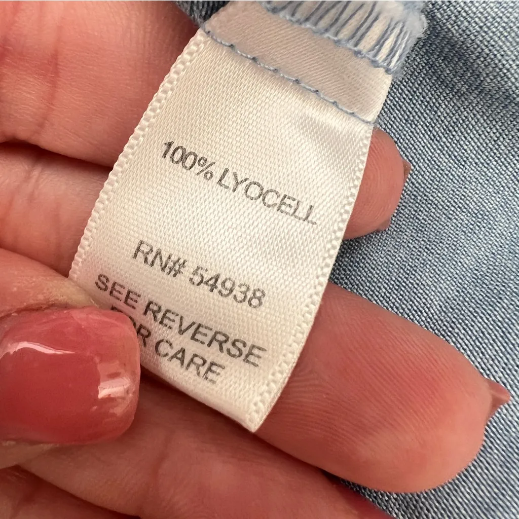 APPRAISAL Chambray denim blue A - Image 9