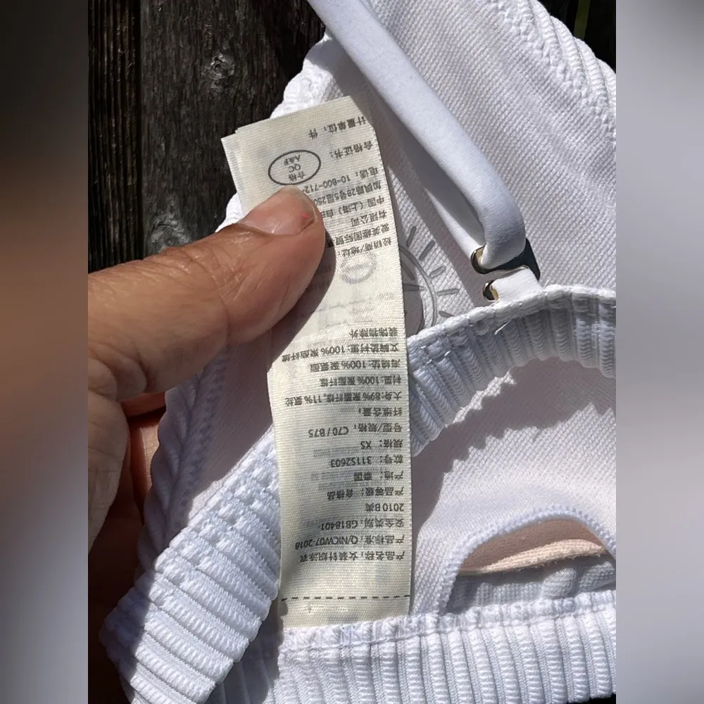 Hollister  Ribbed lightly padded Bikini Top - Image 9