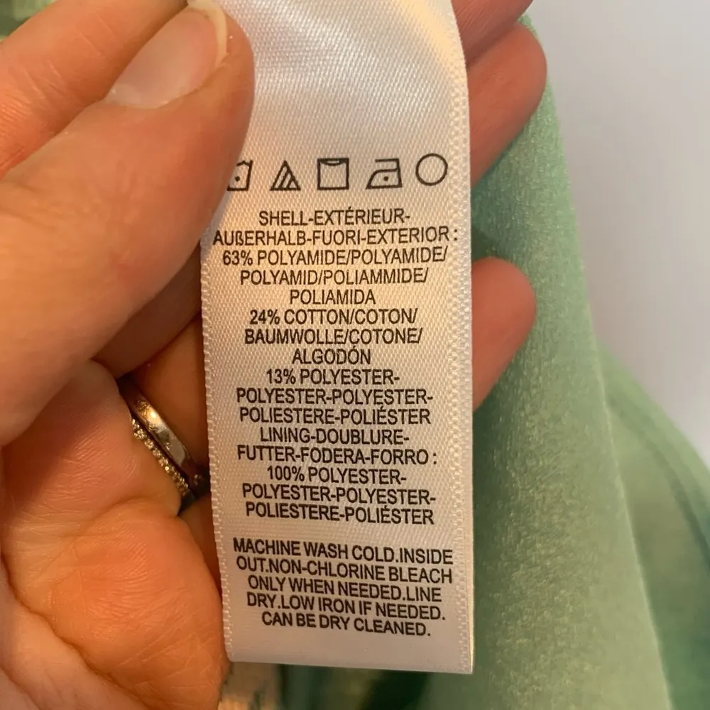 Dress the Population Aurora Lace Midi Dress Seafoam Mint - Image 7