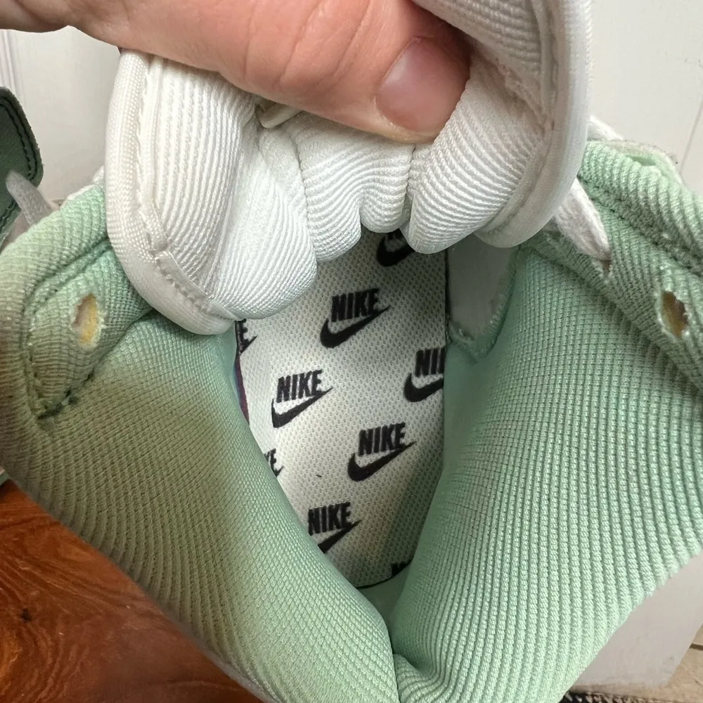 Nike Women's Dunk High 1985 'Enamel Green' Athletic Sneakers Size 13.5 has marks - Image 11