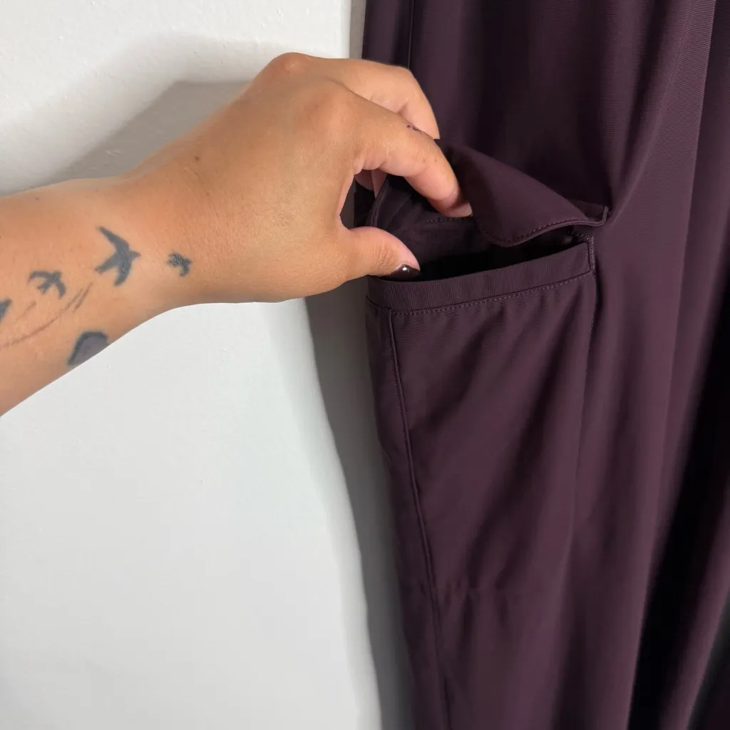 Old Navy Sleektech Go Dry Cargo‎ Ankle Pants In Boxwood Size XL Tall - Image 7