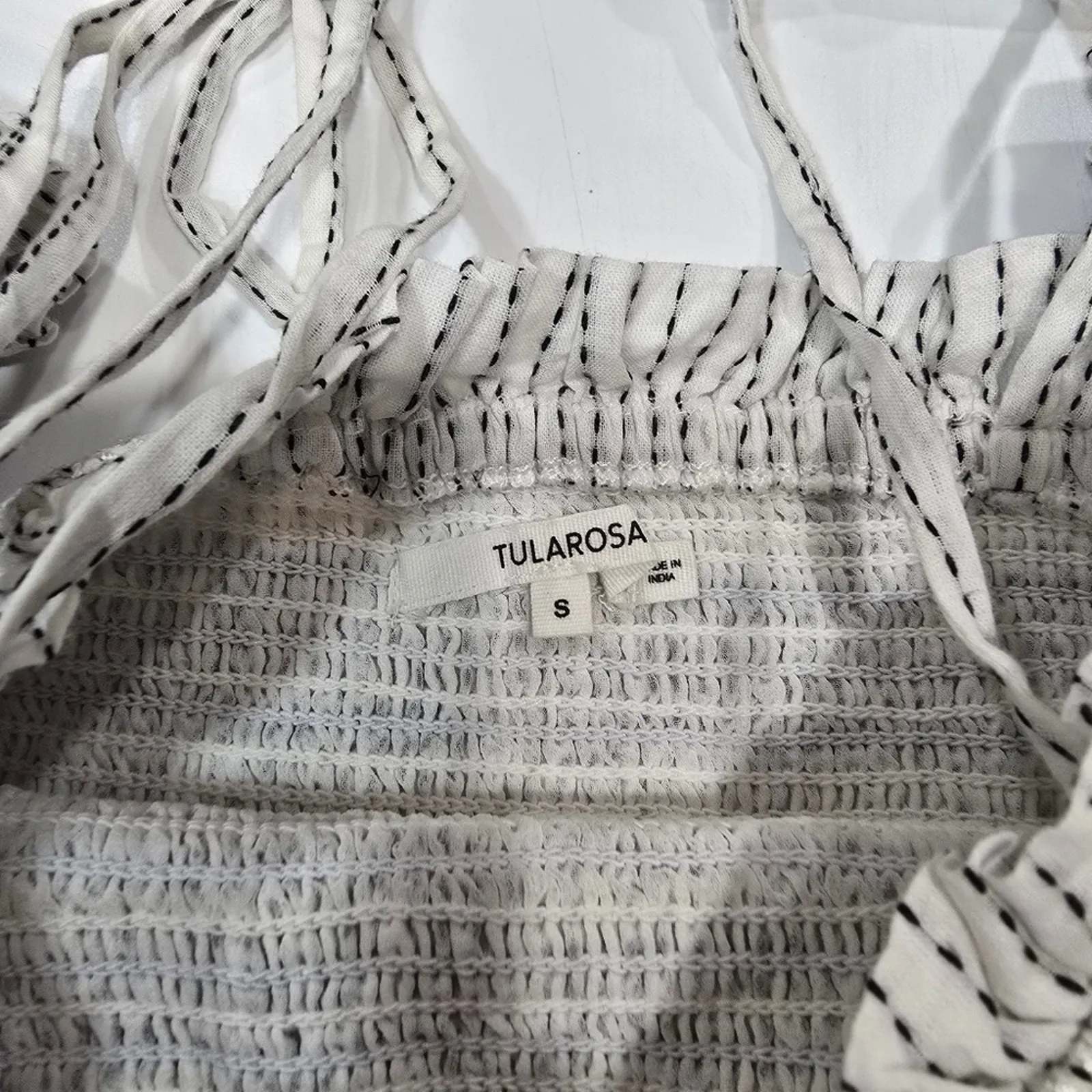 Tularosa Tallulah Midi Dress in Ivory Small - Image 8