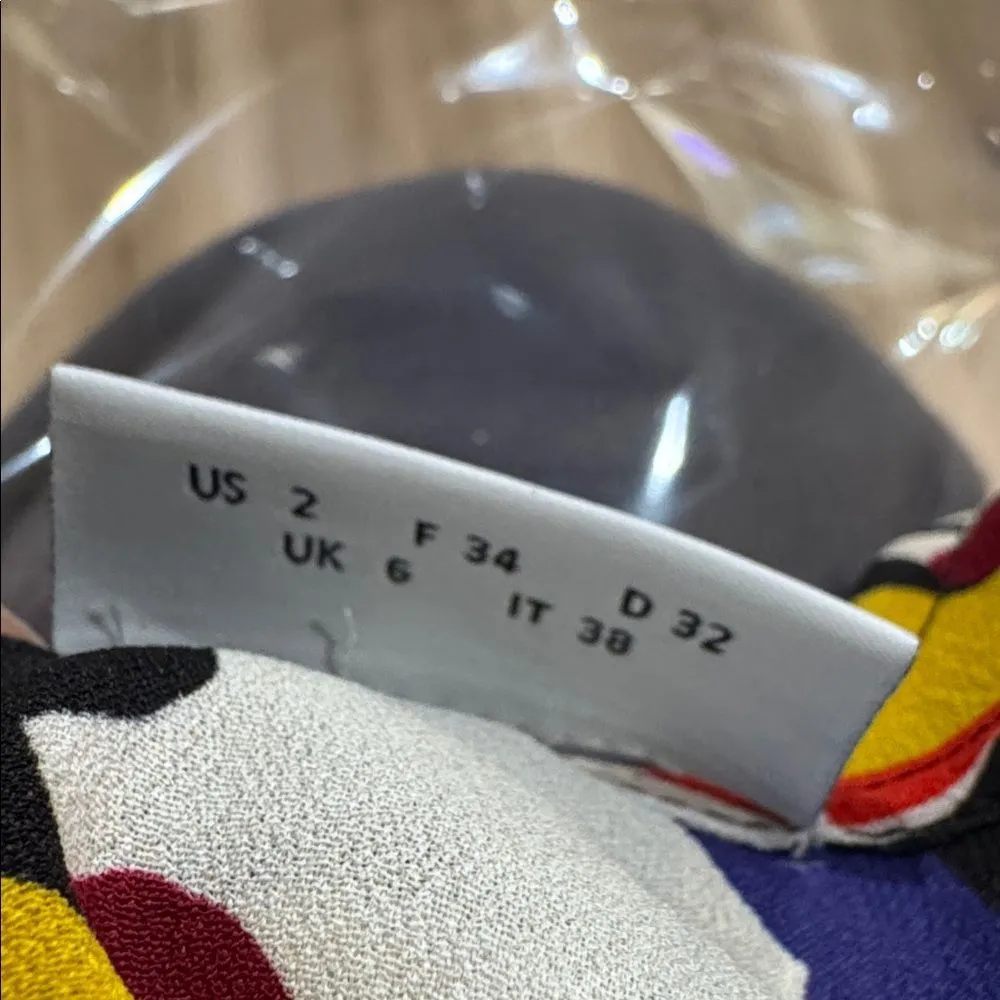 Akris Punto Multicolor Floating Dot Print A-Line Blouse Women’s 2 - Image 4