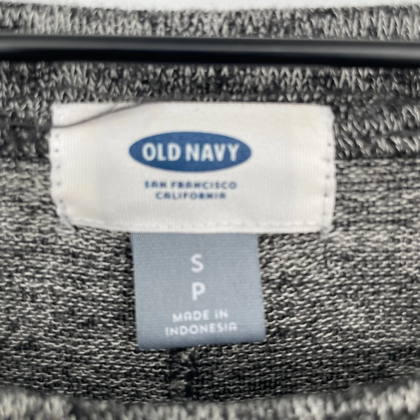 Old Navy Heathered Knit Long Sleeve Pullover Sweater Size S - Image 3