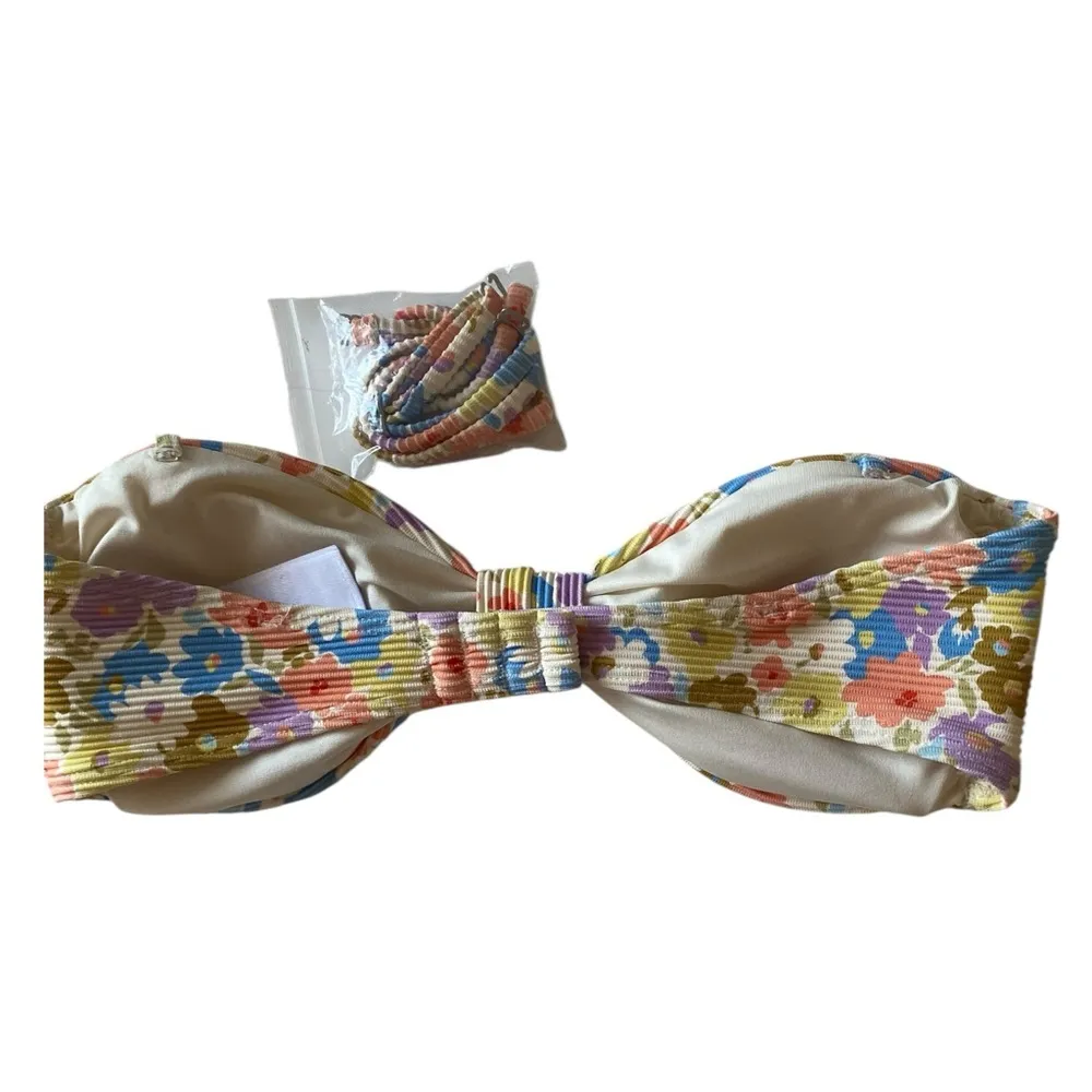 Billabong Eco Dream Chaser Tanlines
Betty Bandeau Bikini Top Sz XL - Image 7